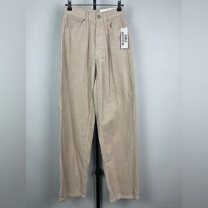 Urban Outfitters BDG Tan Corduroy Baggy‎ High Rise Pants